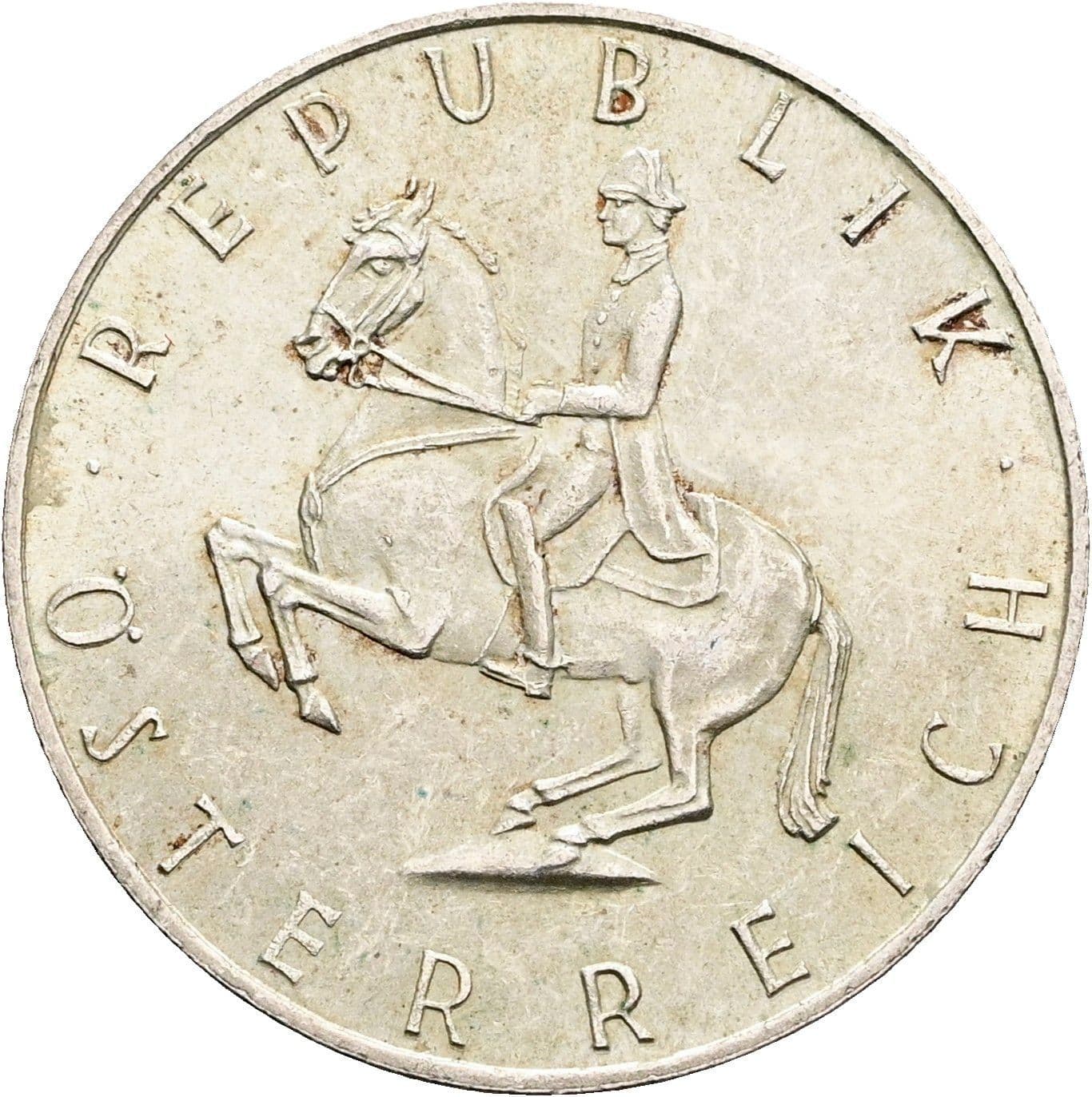 5 Schilling 1962 – Rückseite