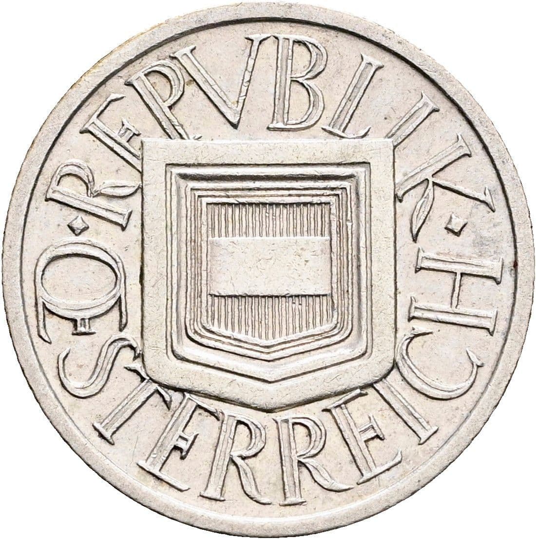 1/2 Schilling 1925 – Rückseite