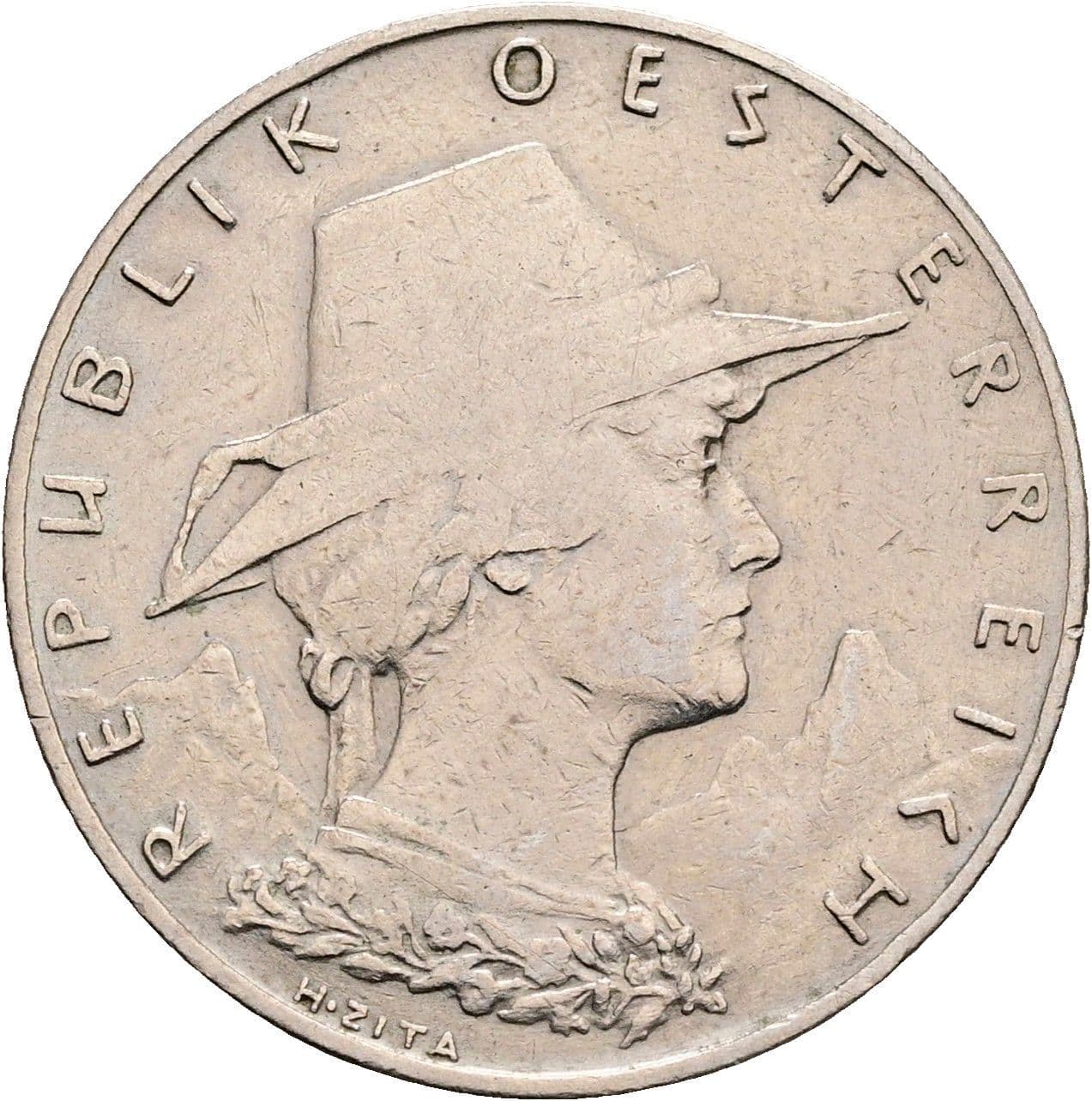 10 Groschen 1929 – Rückseite