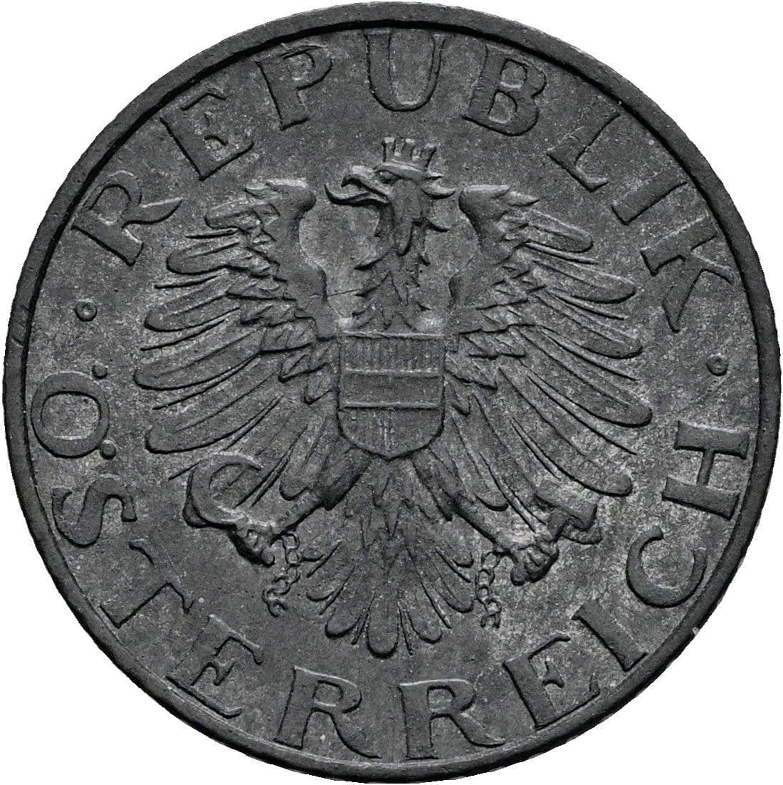 5 Groschen 1965 – Rückseite