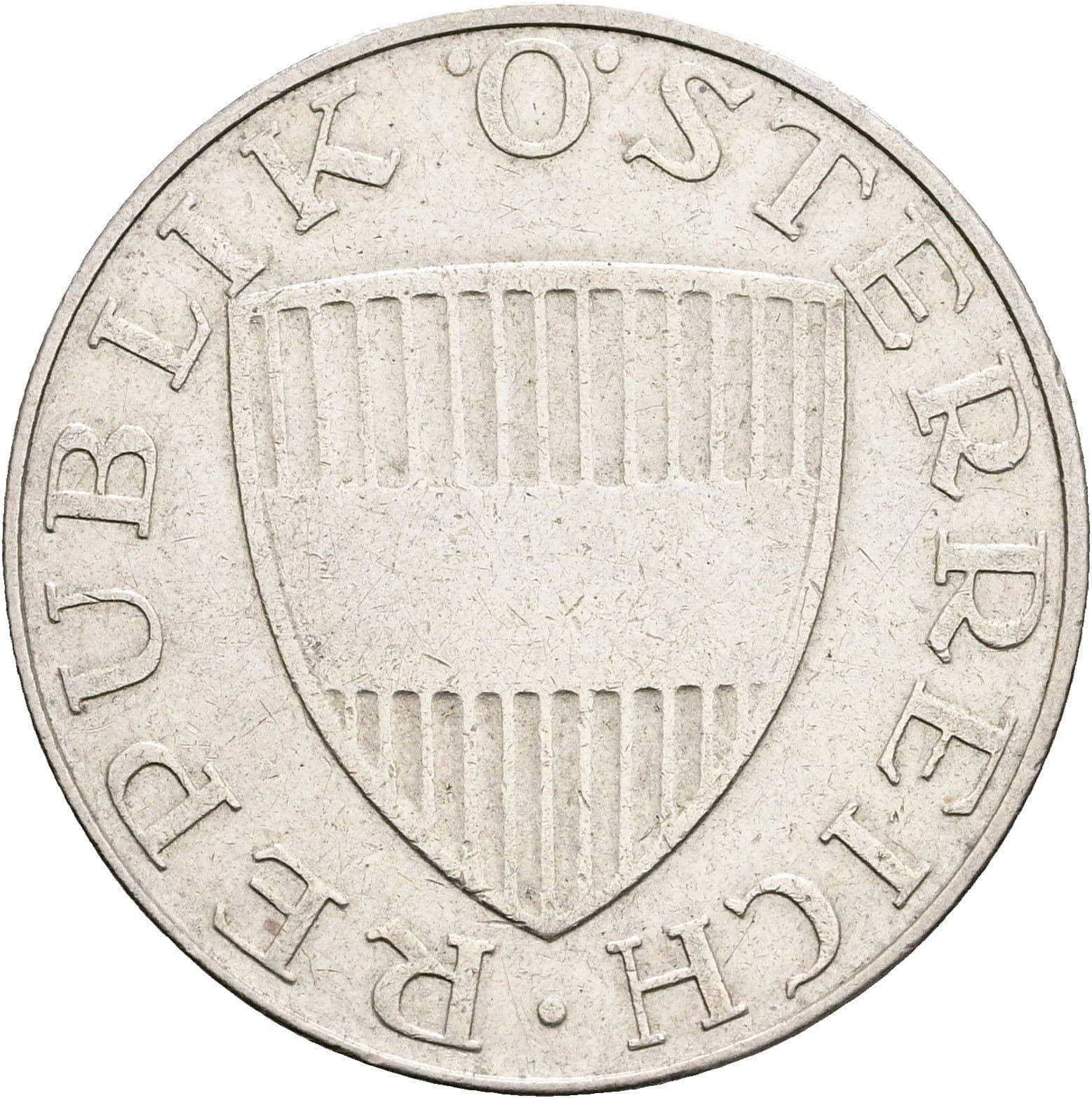 10 Schilling 1958 – Rückseite