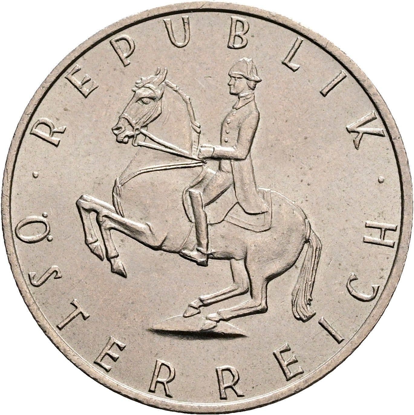 5 Schilling 1969 – Rückseite