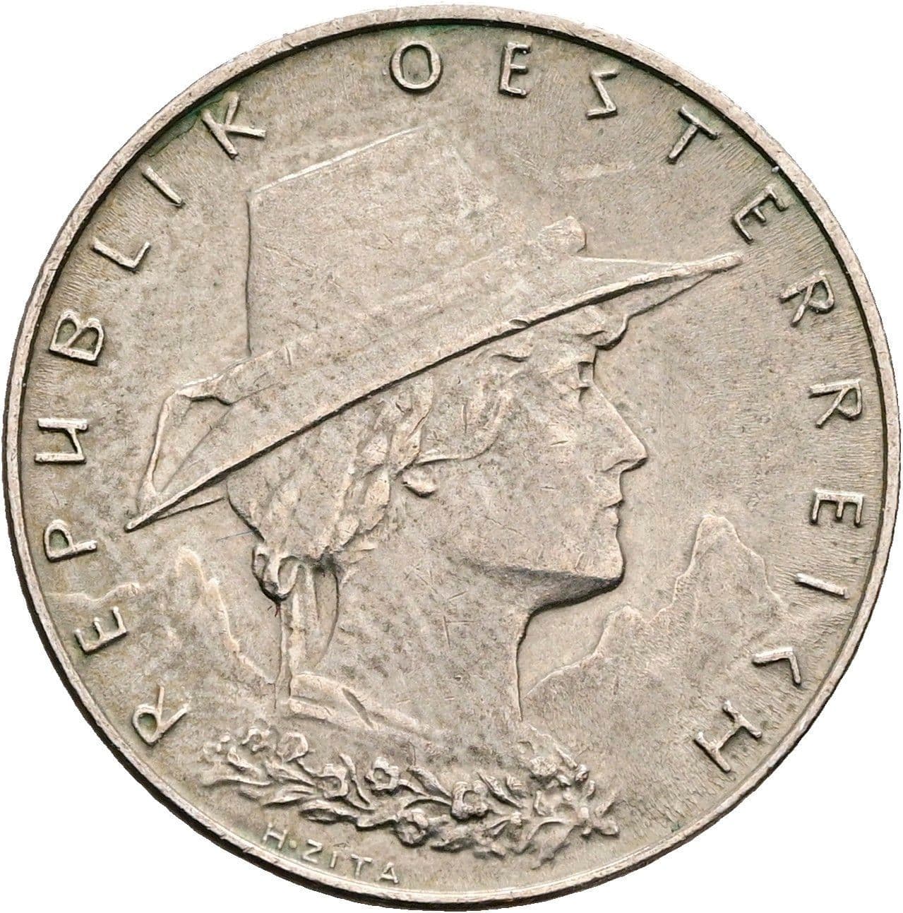 1000 Kronen (10 Groschen) 1924 – Rückseite