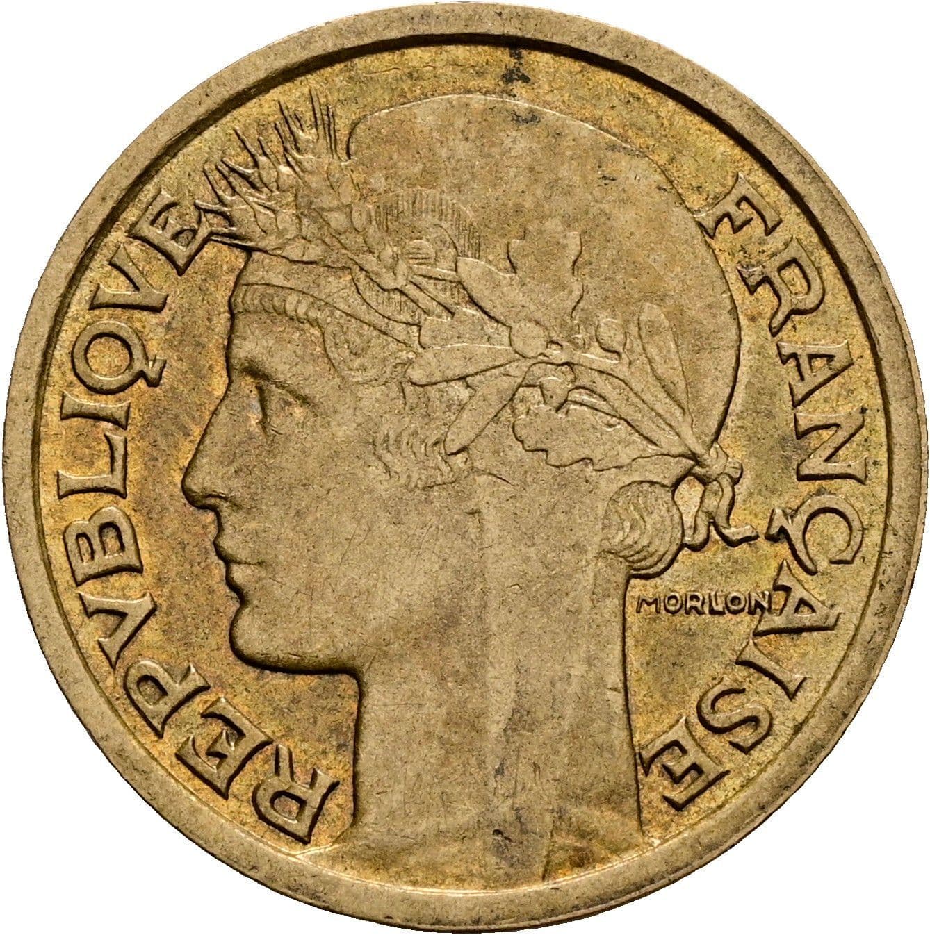 1 Franc 1939 – Rückseite