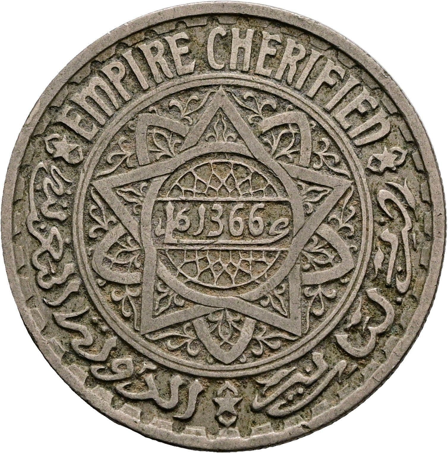 10 Francs 1947 (1366) – Rückseite