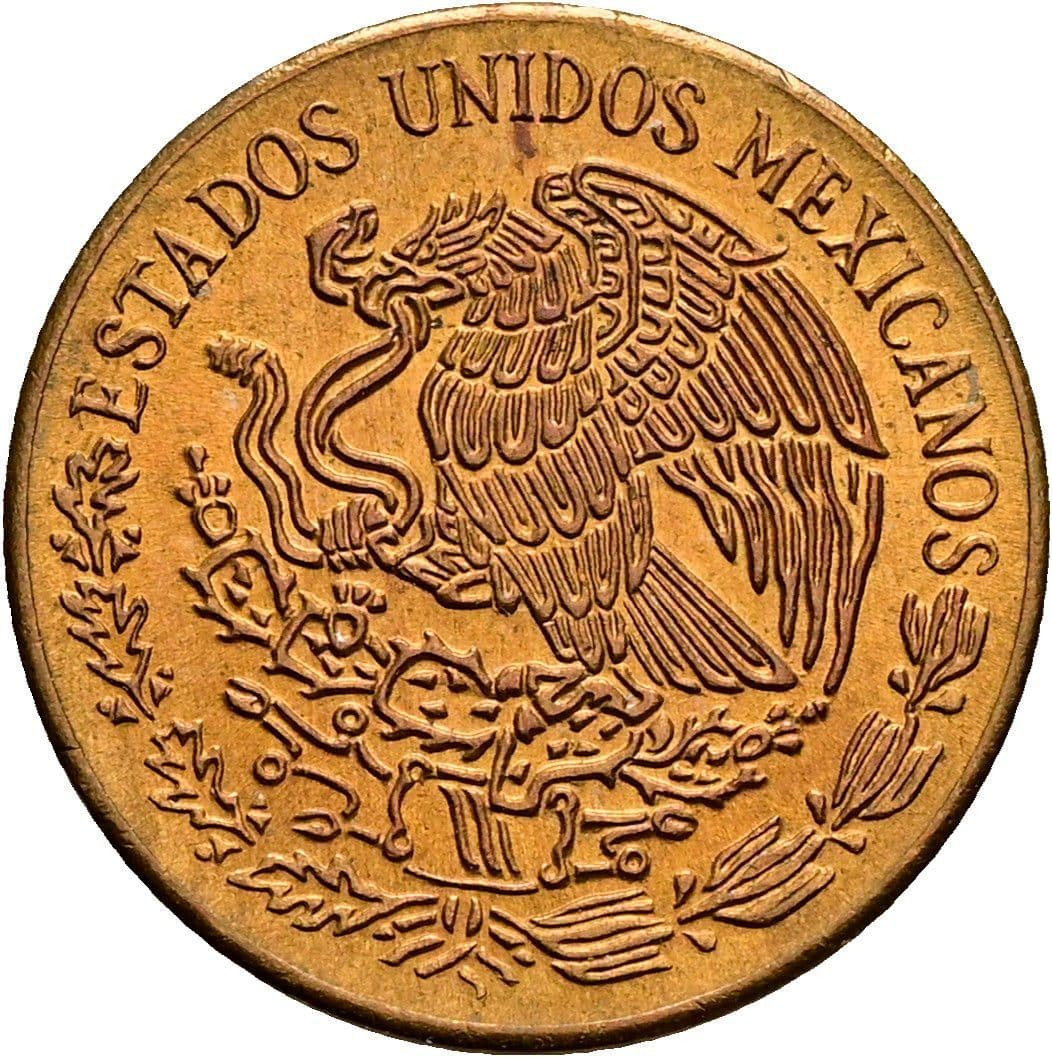 5 Centavos 1975 – Rückseite