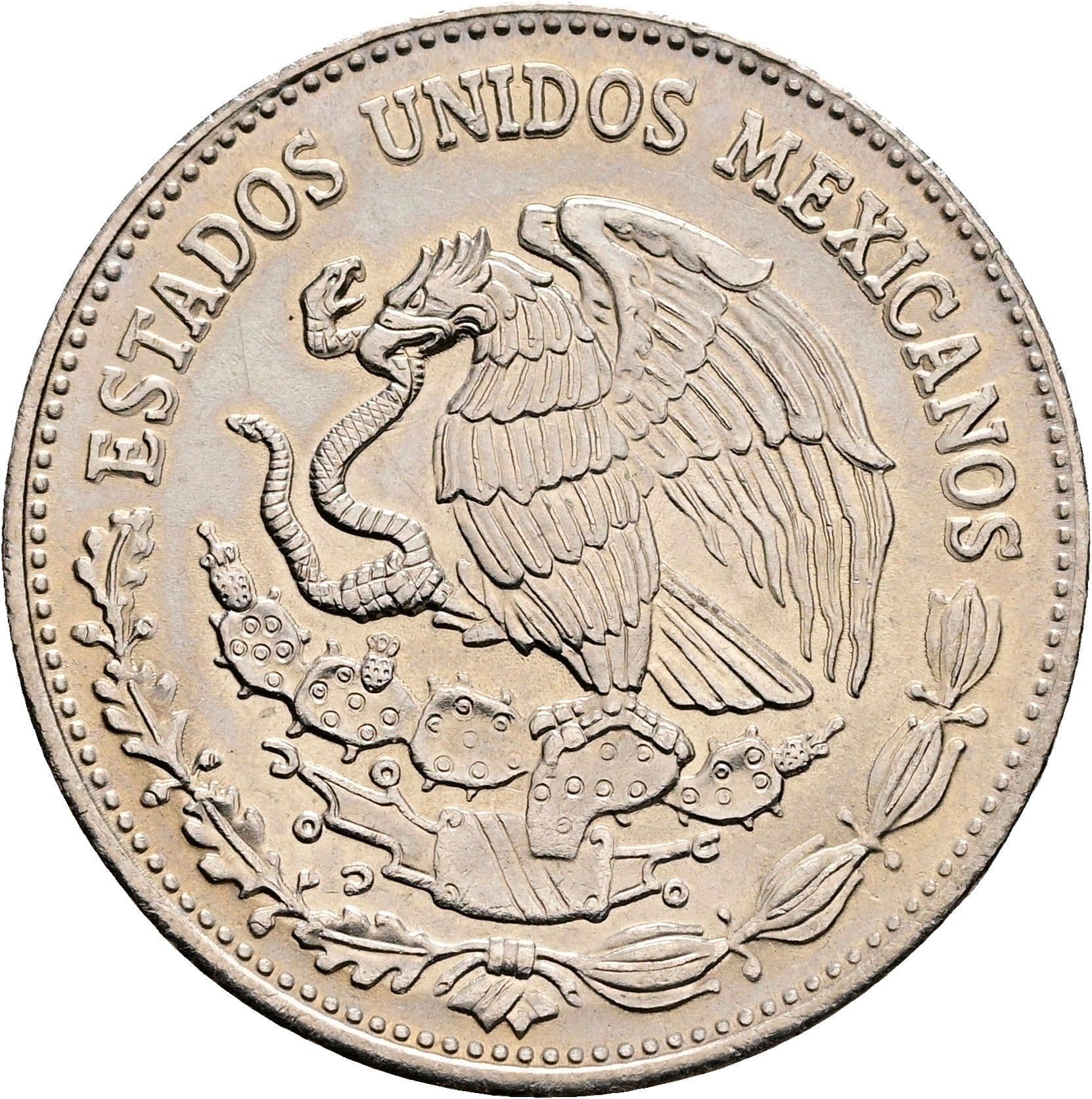 500 Pesos 1989 – Rückseite