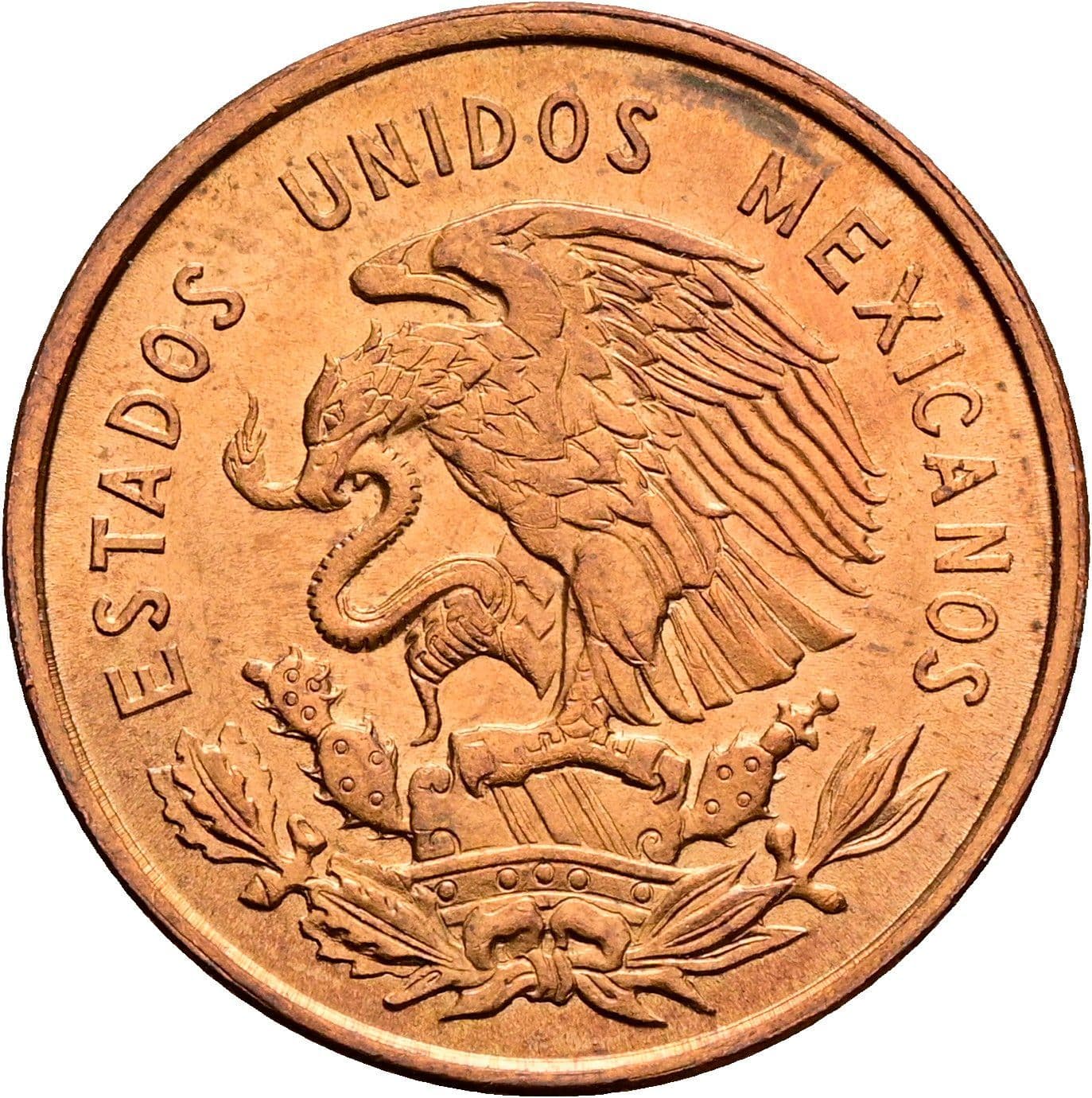 10 Centavos 1967 – Rückseite