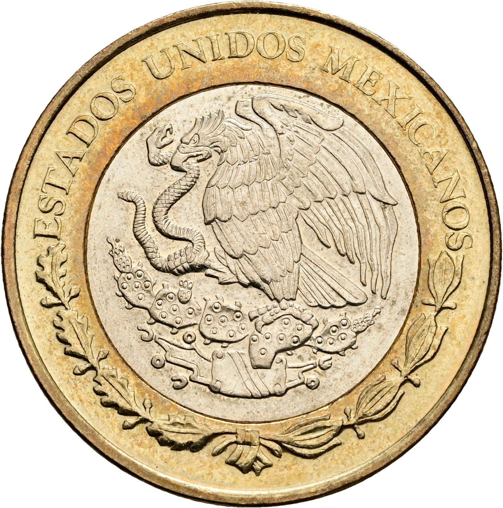 10 Pesos 2005 – Rückseite