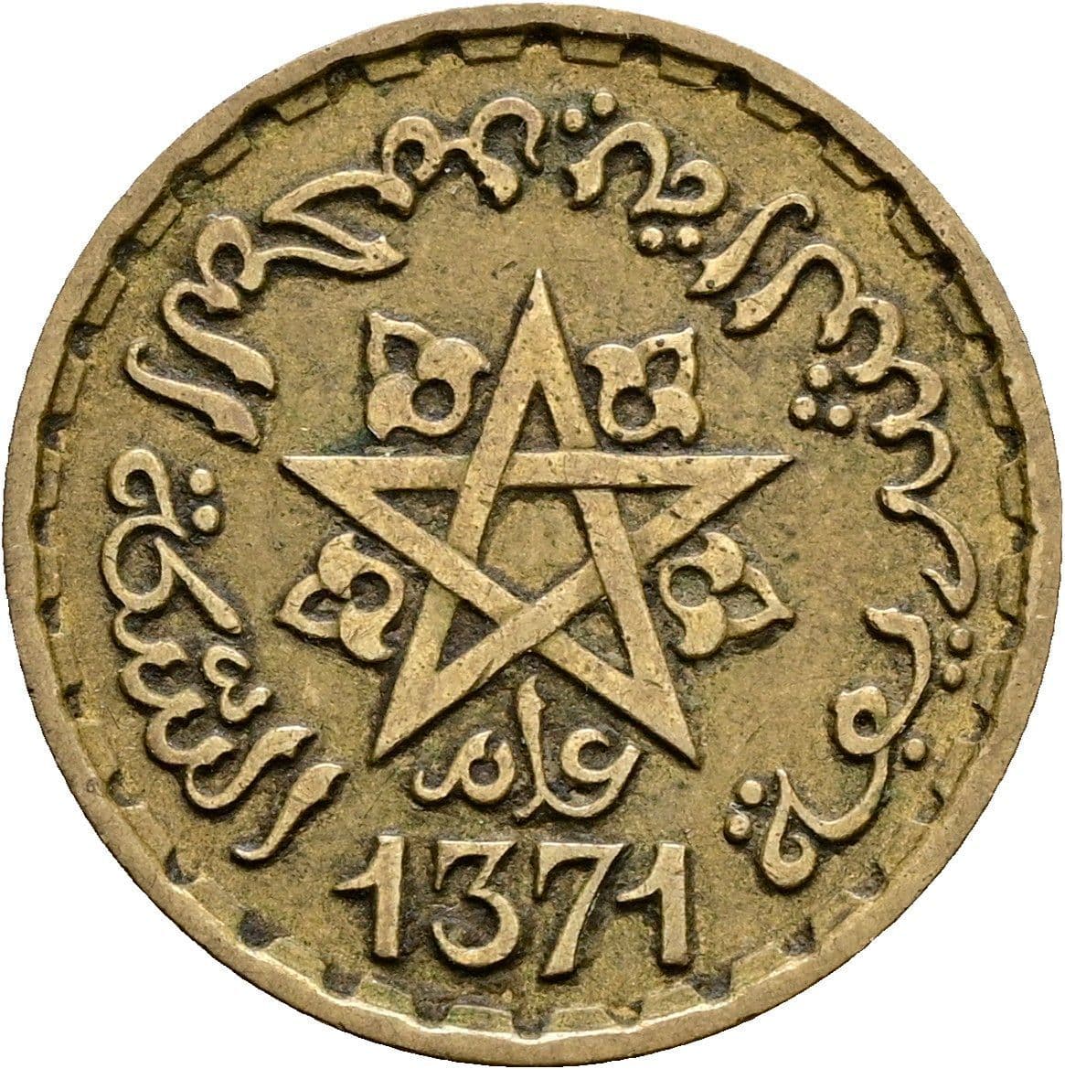 10 Francs 1952 (1371) – Rückseite