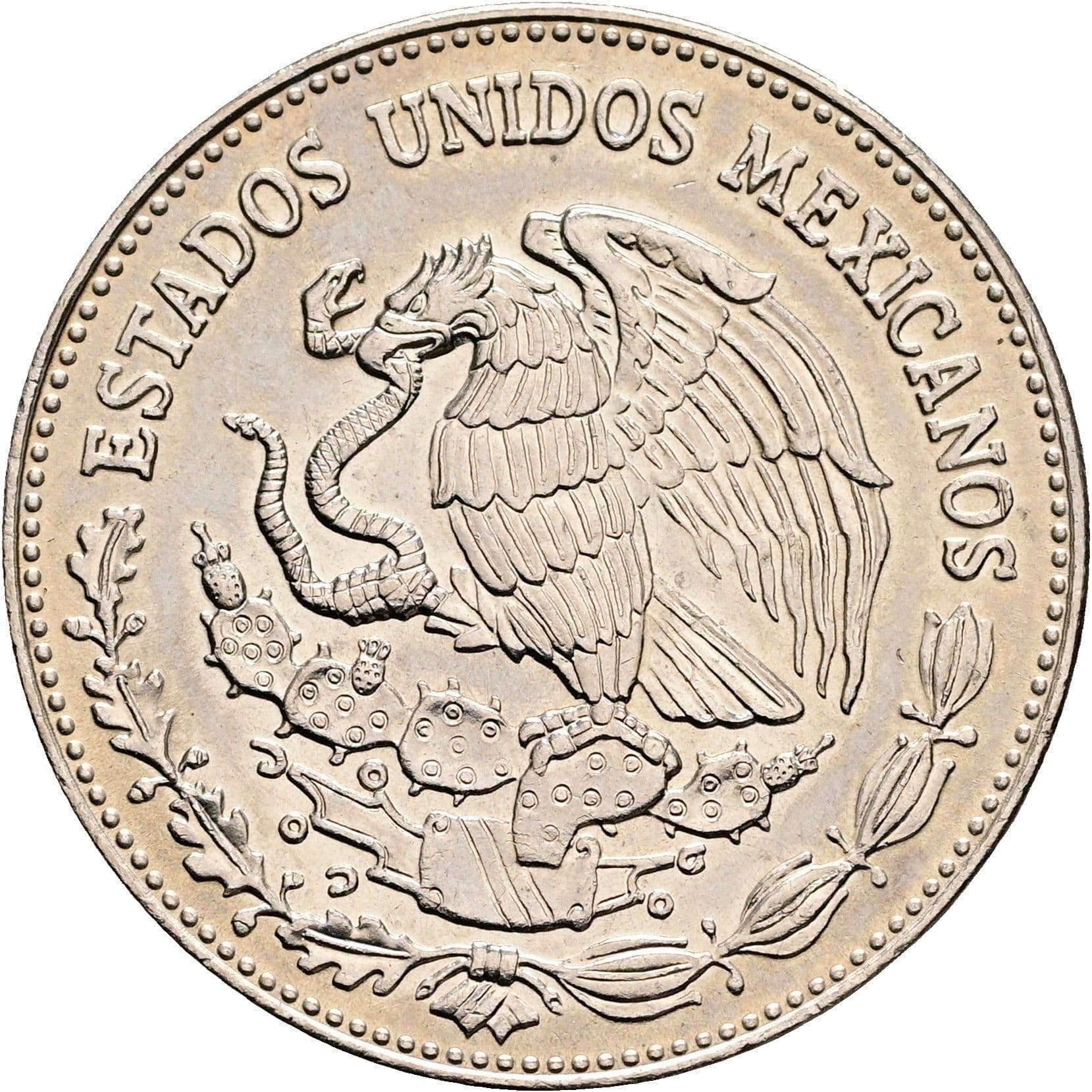 500 Pesos 1989 – Rückseite