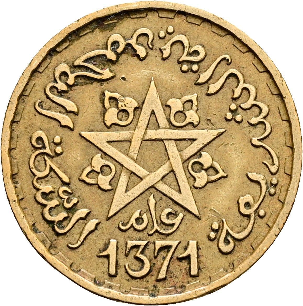 10 Francs 1952 (1371) – Rückseite