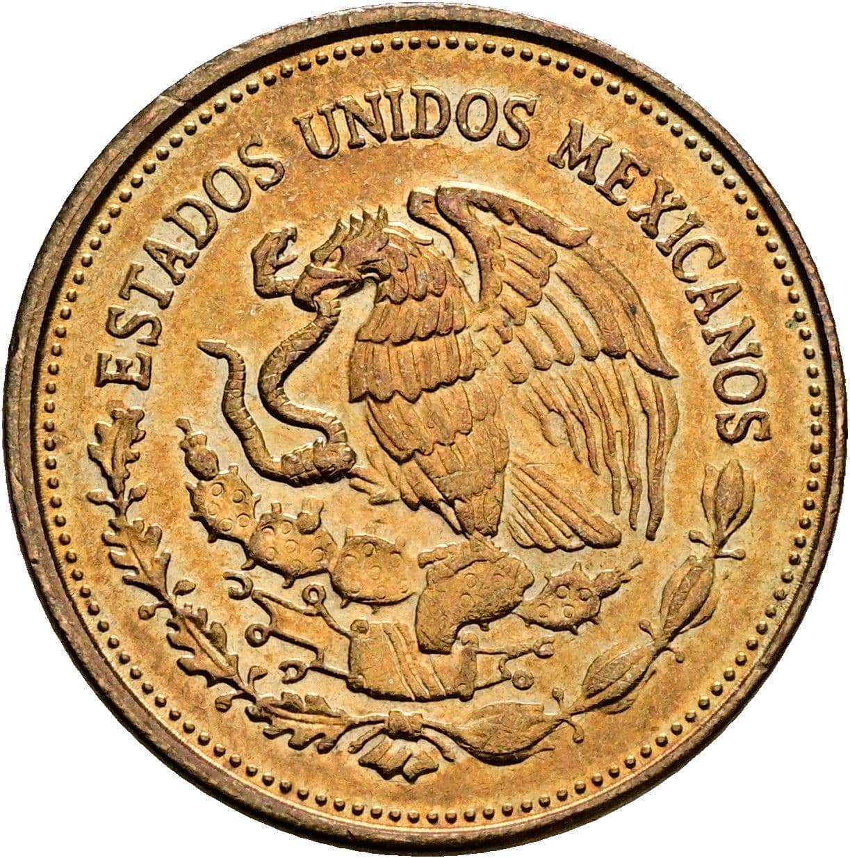 20 Pesos 1989 – Rückseite