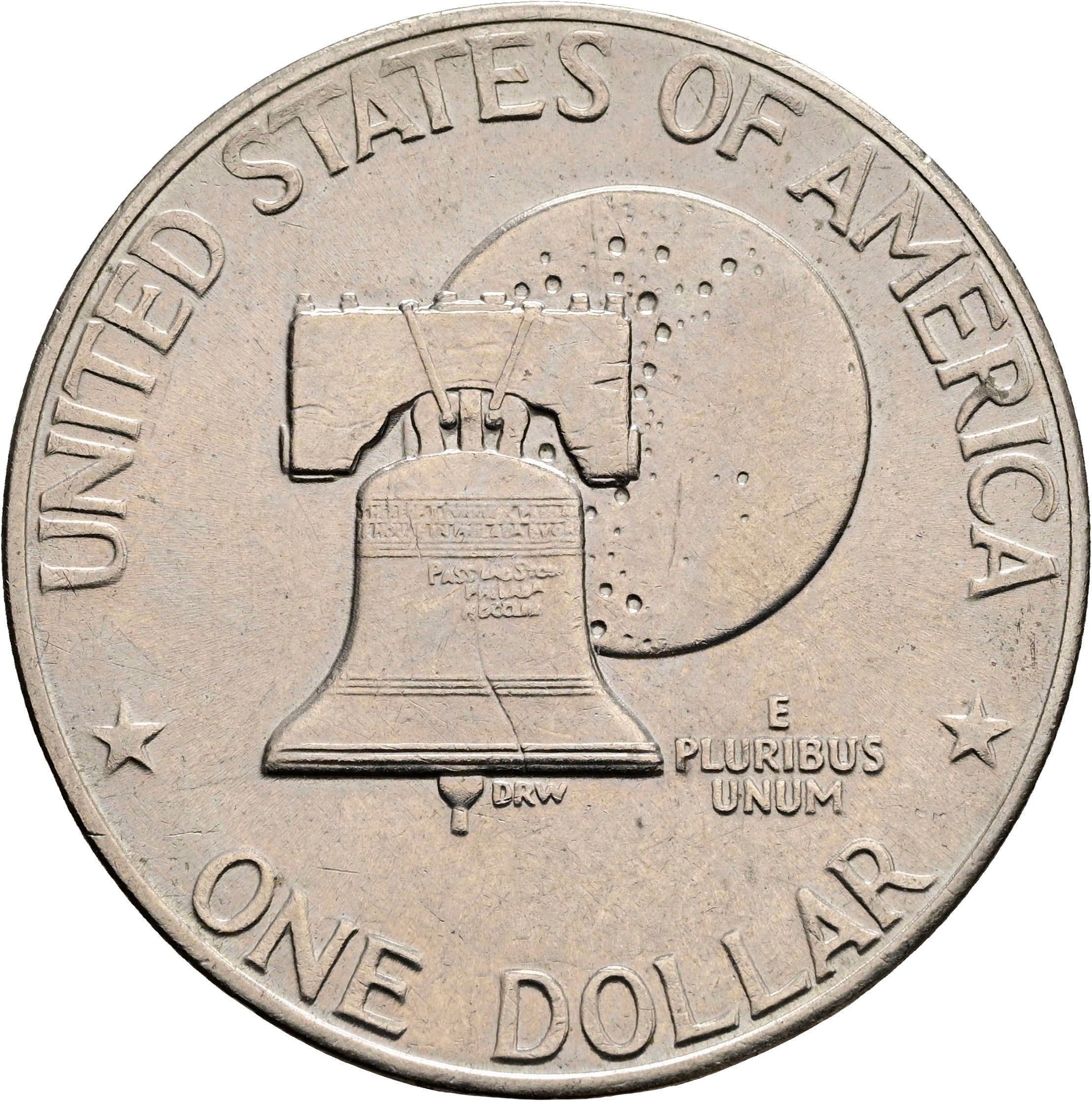 1 Dollar 1976 – Rückseite