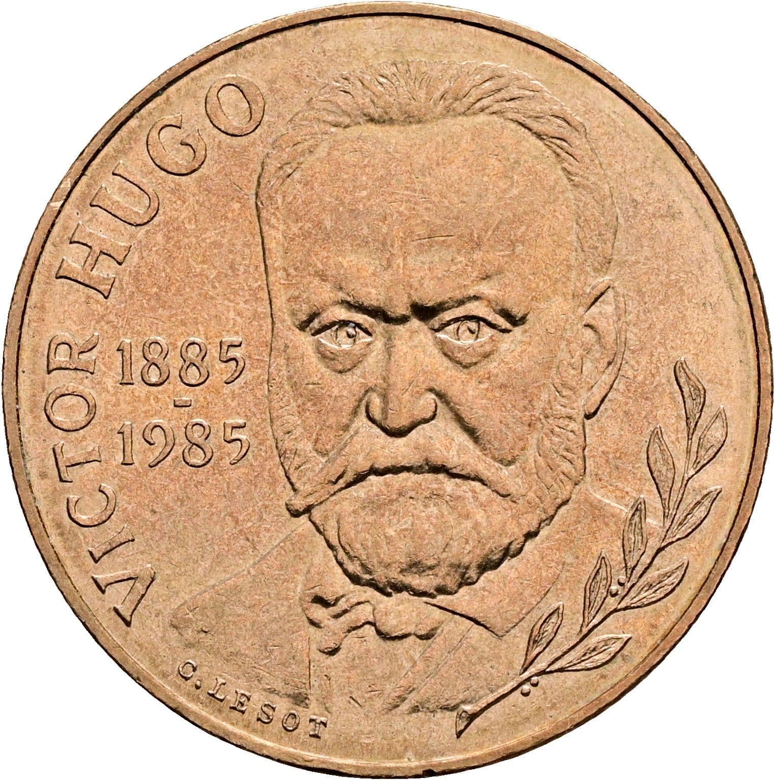 10 Francs 1985 – Vorderseite
