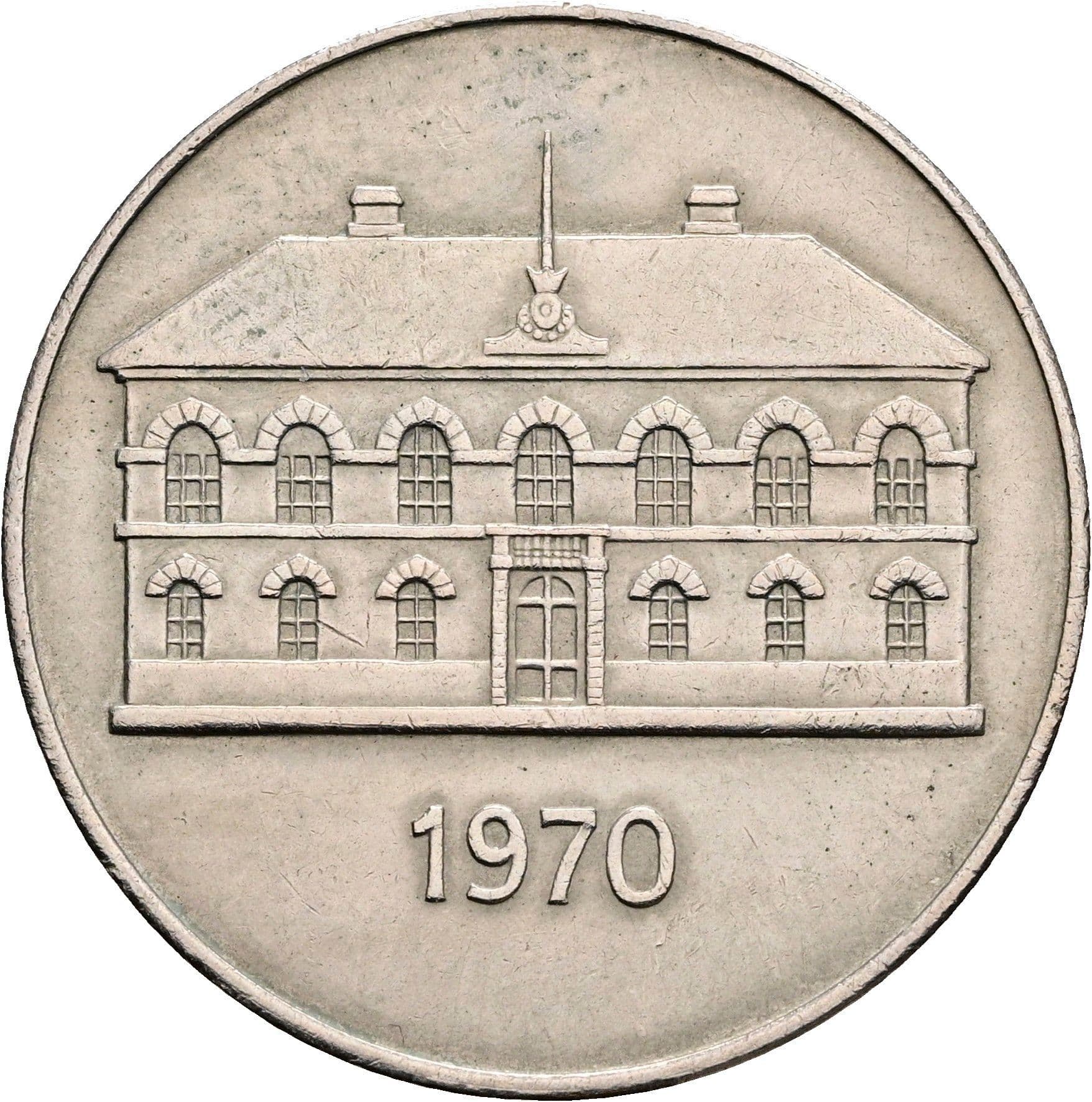 50 Kronur 1970 – Rückseite