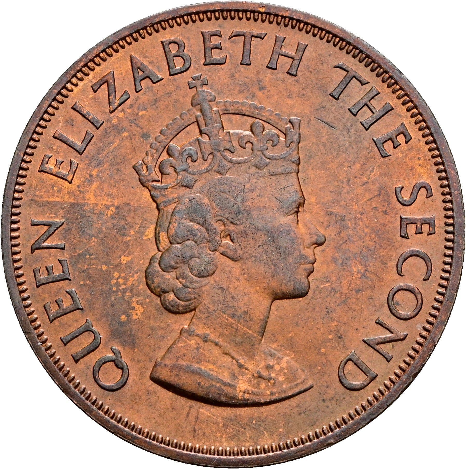 1/12 Shilling Elisabeth II. 1952-2022 1964 – Vorderseite