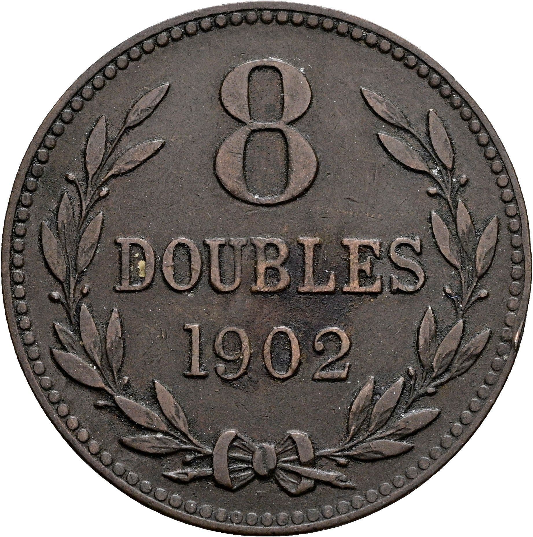 8 Doubles 1902 – Vorderseite