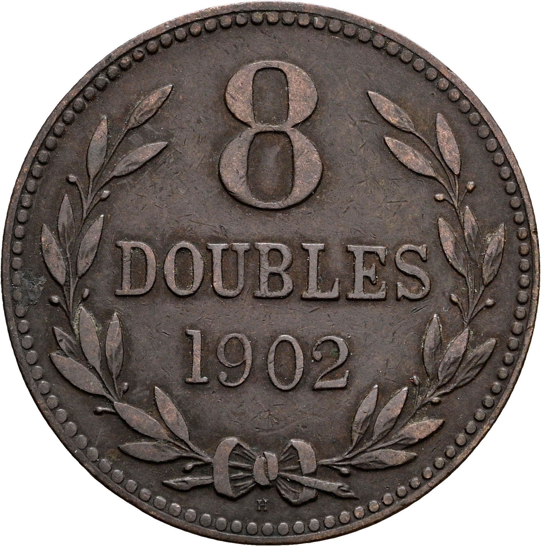 8 Doubles 1902 – Vorderseite