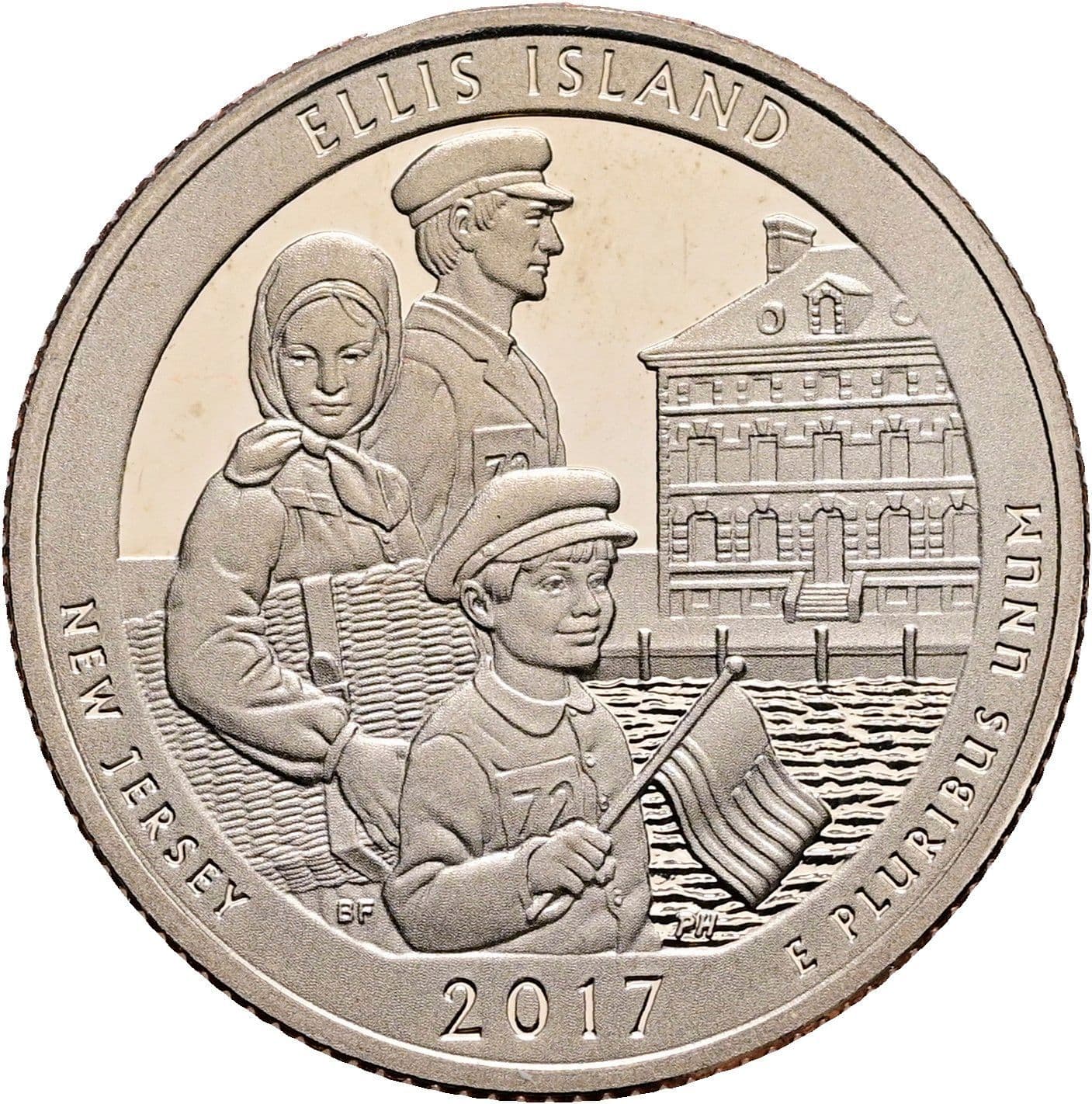 Quarter Dollar 2017 S – Rückseite
