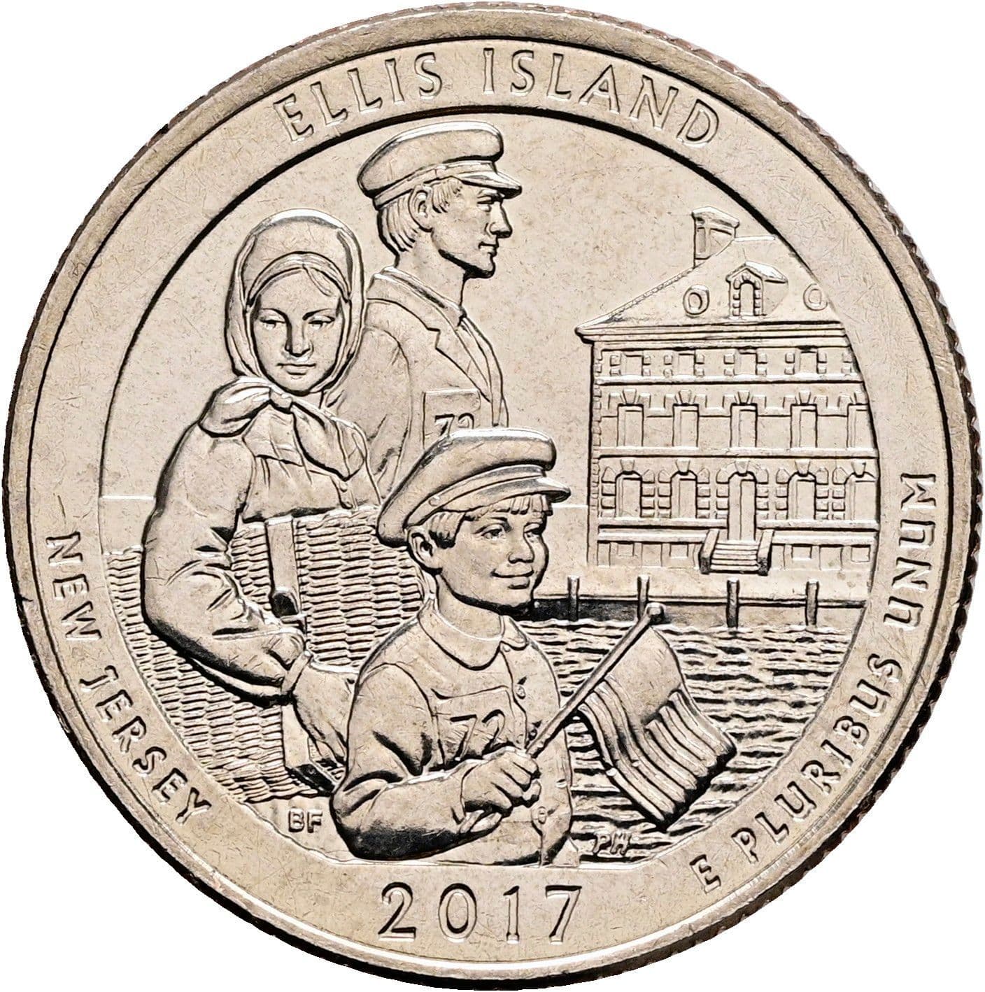 Quarter Dollar 2017 D – Rückseite