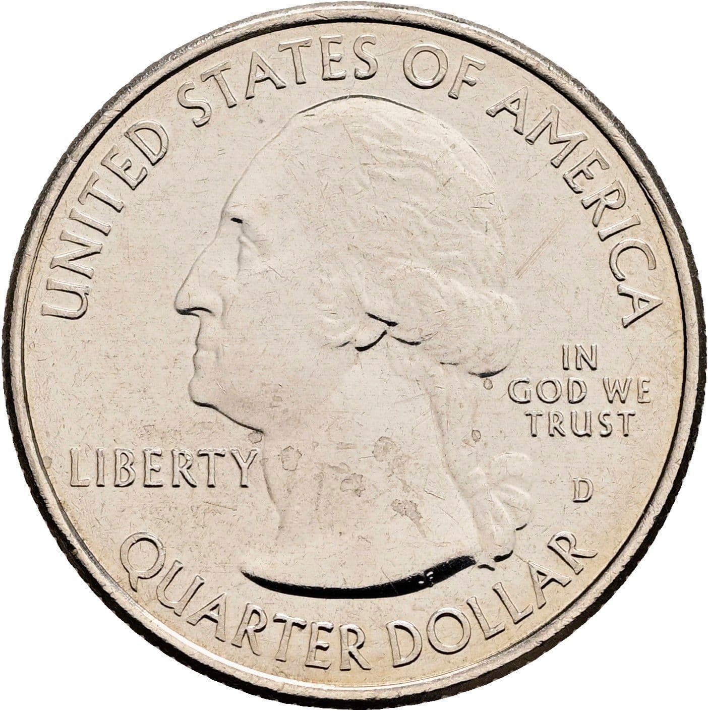 Quarter Dollar 2021 D – Vorderseite