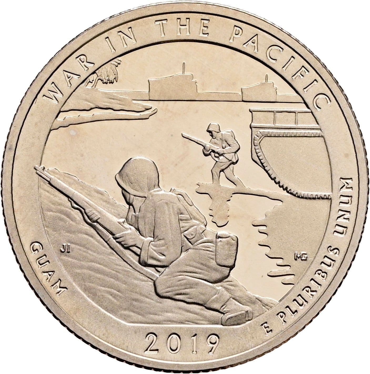 Quarter Dollar 2019 S – Rückseite