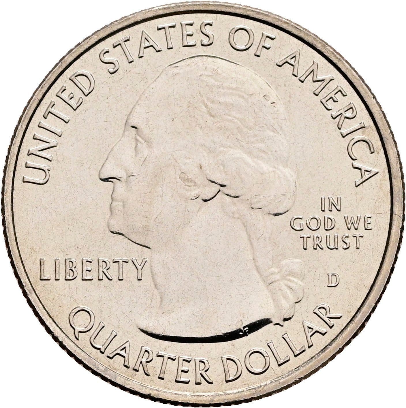 Quarter Dollar 2018 D – Vorderseite