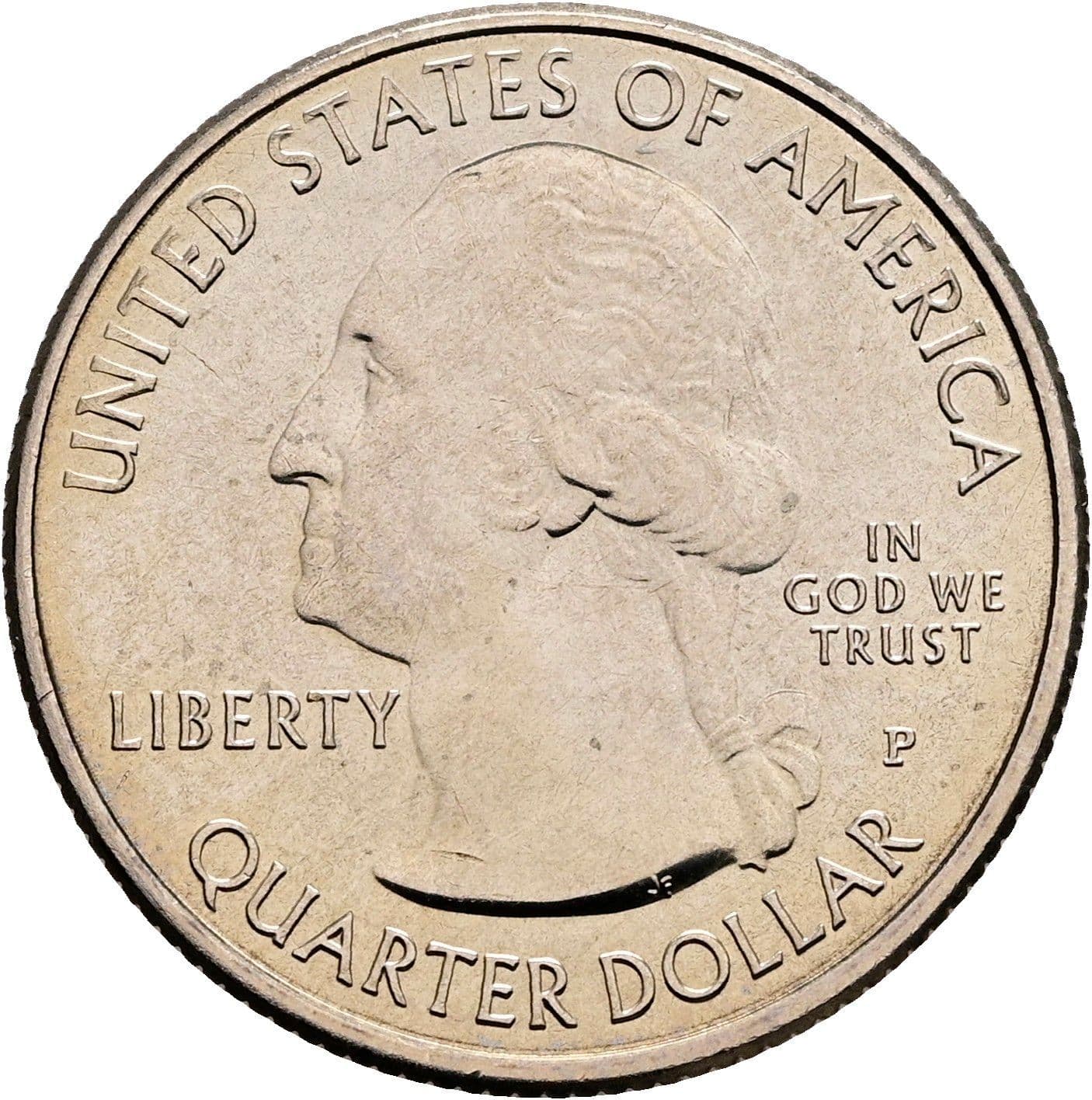 Quarter Dollar 2019 P – Vorderseite