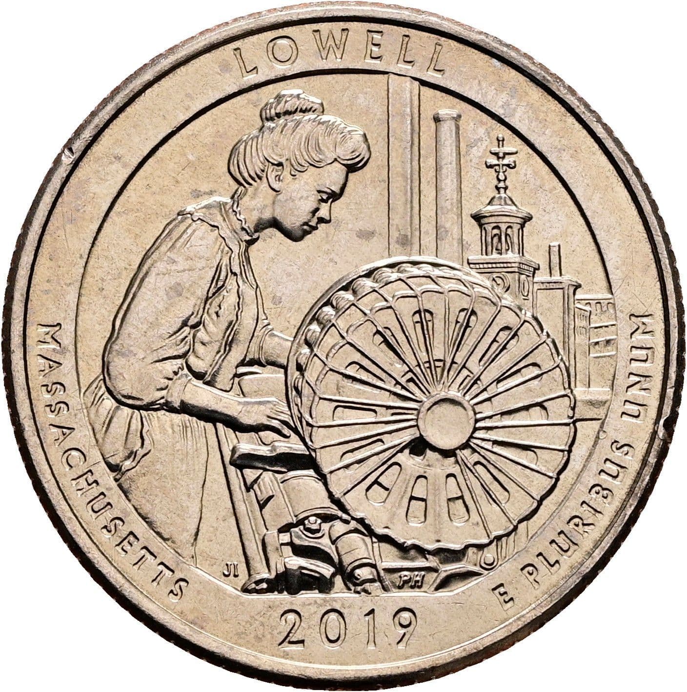 Quarter Dollar 2019 P – Rückseite