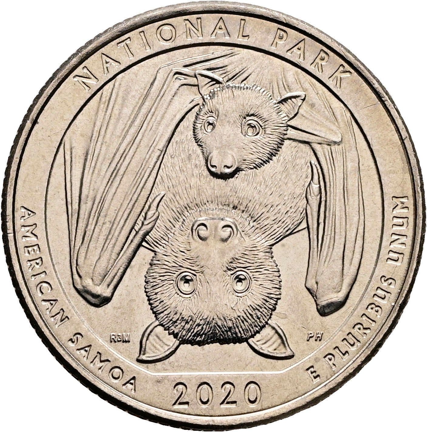 Quarter Dollar 2020 D – Rückseite