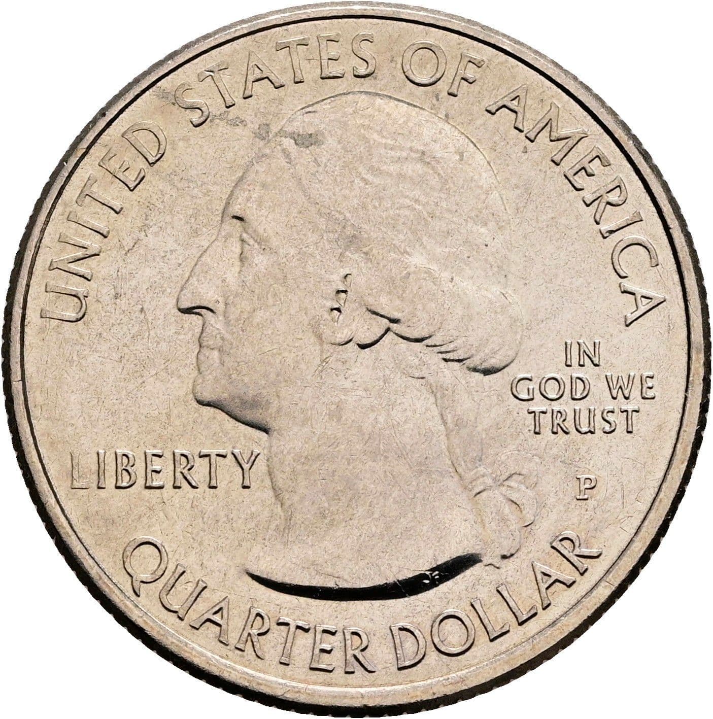 Quarter Dollar 2019 P – Vorderseite