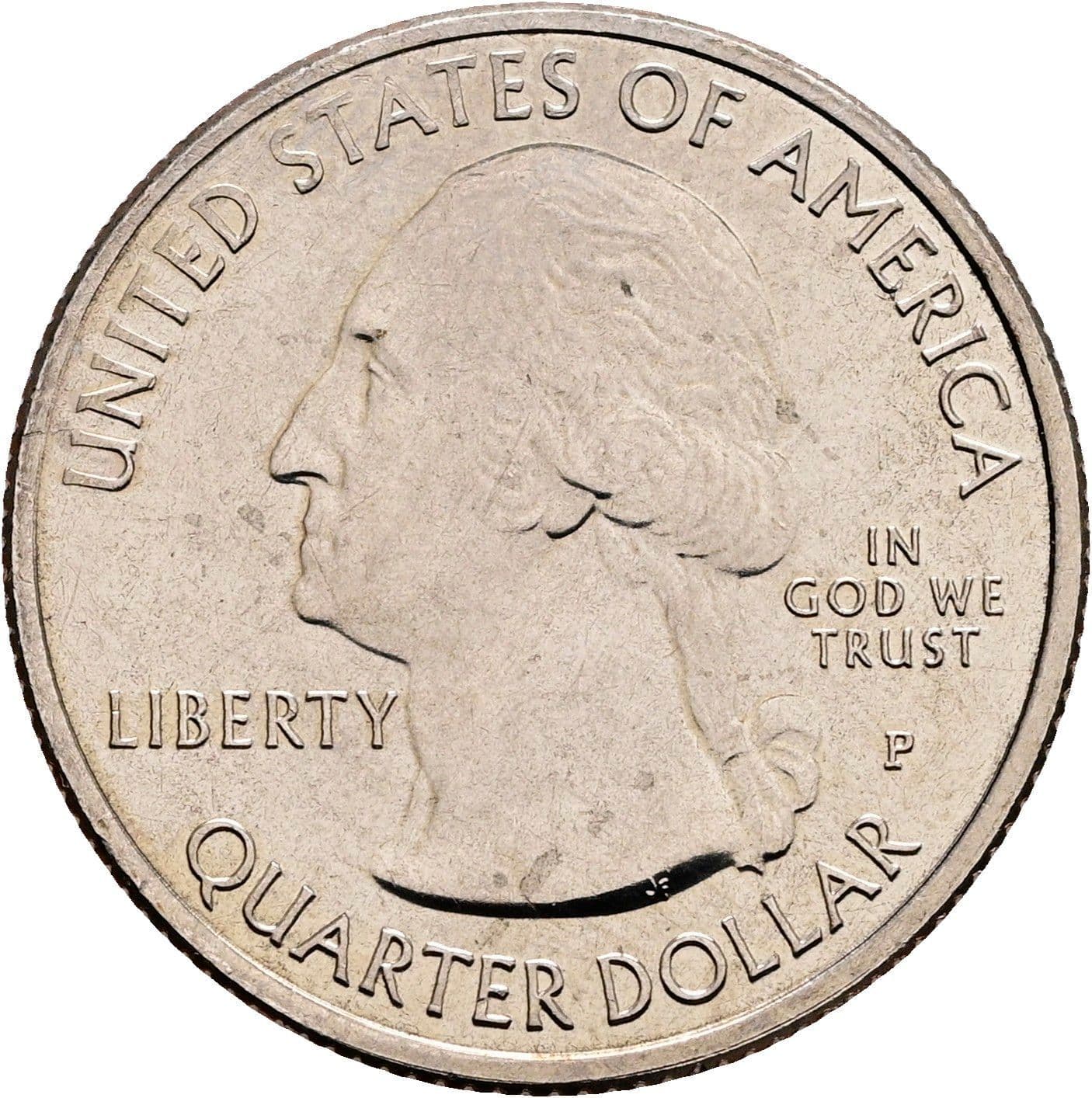 Quarter Dollar 2017 P – Vorderseite