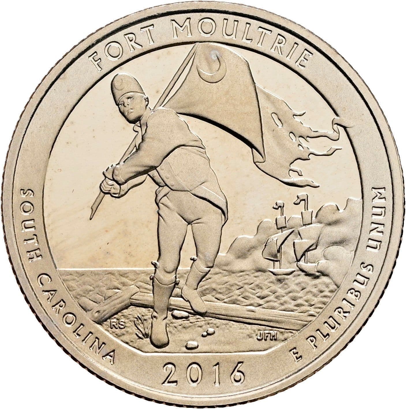 Quarter Dollar 2016 S – Rückseite