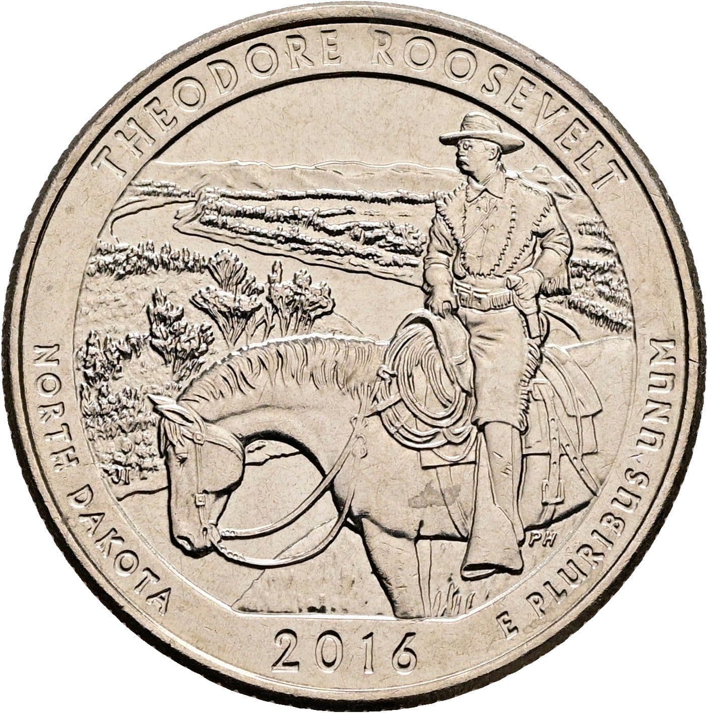 Quarter Dollar 2016 D – Rückseite