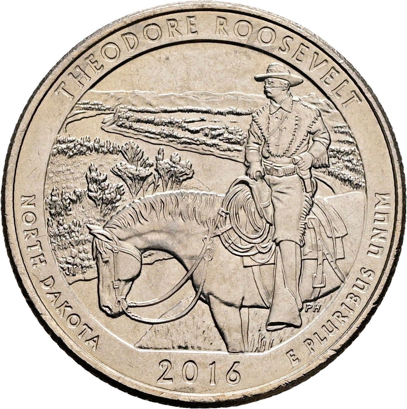 Quarter Dollar 2016 P – Rückseite