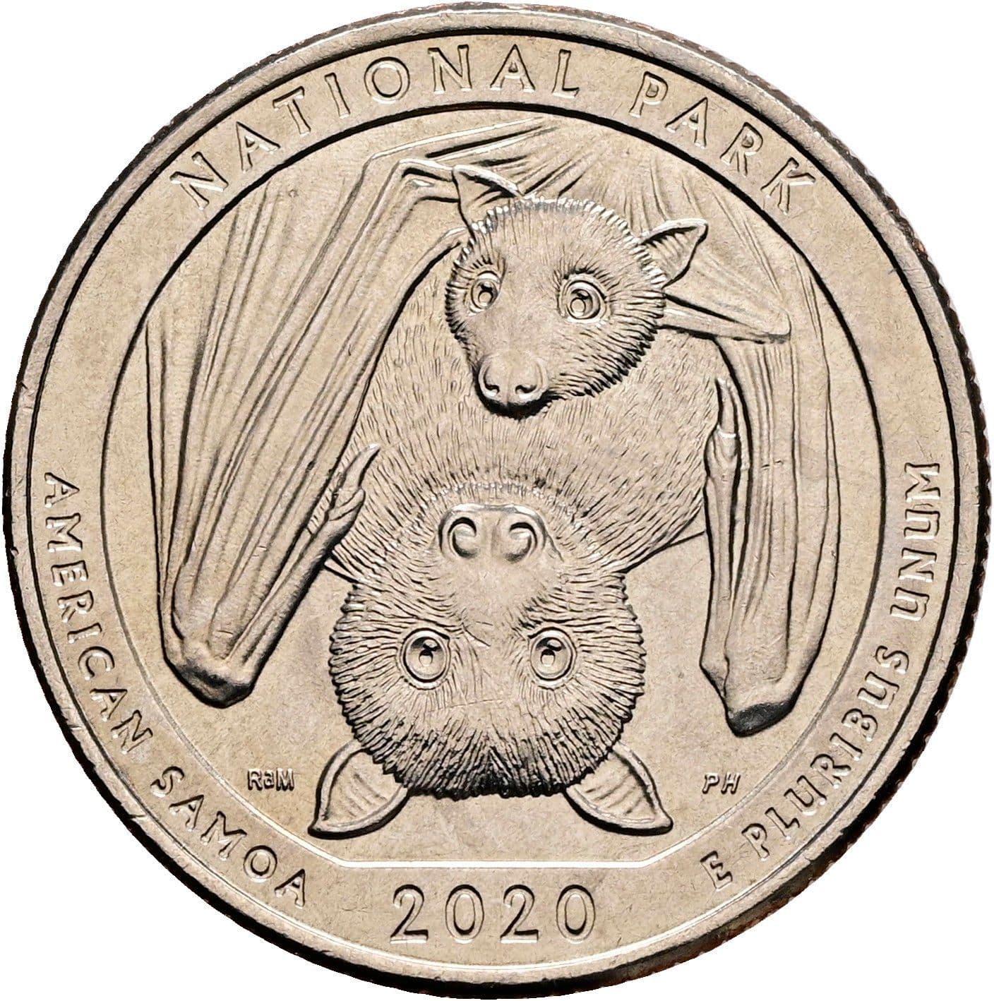 Quarter Dollar 2019 P – Rückseite