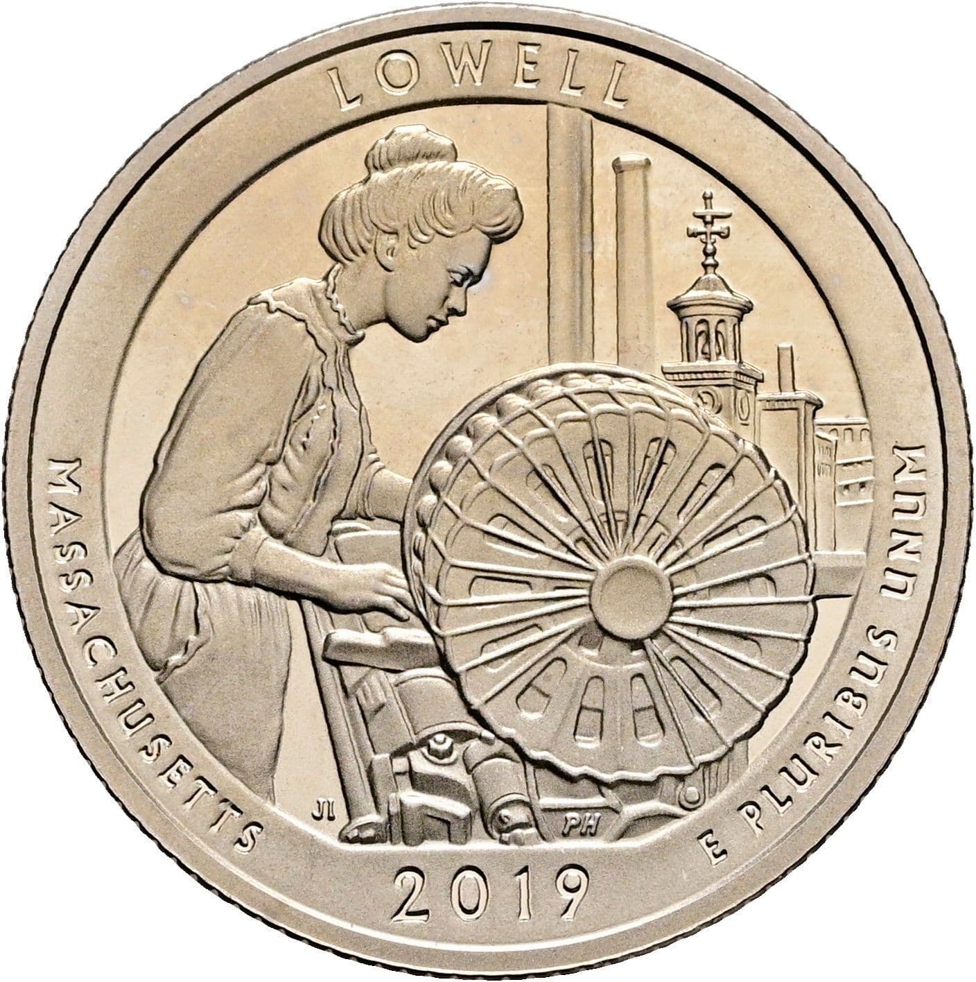 Quarter Dollar 2019 S – Rückseite