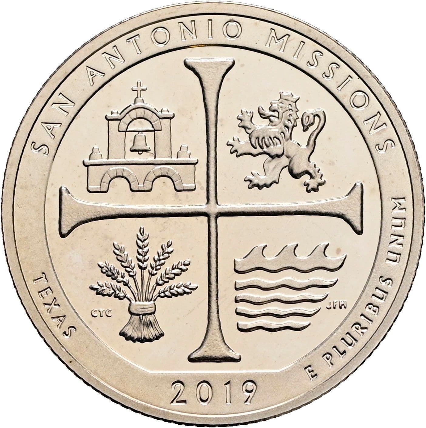 Quarter Dollar 2019 S – Rückseite