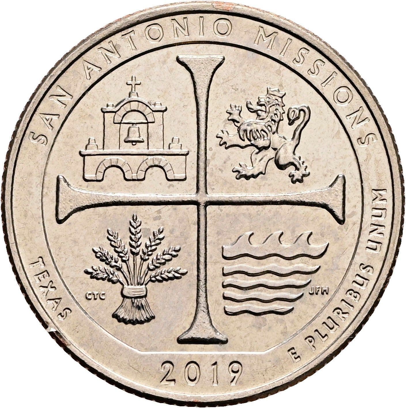 Quarter Dollar 2019 D – Rückseite