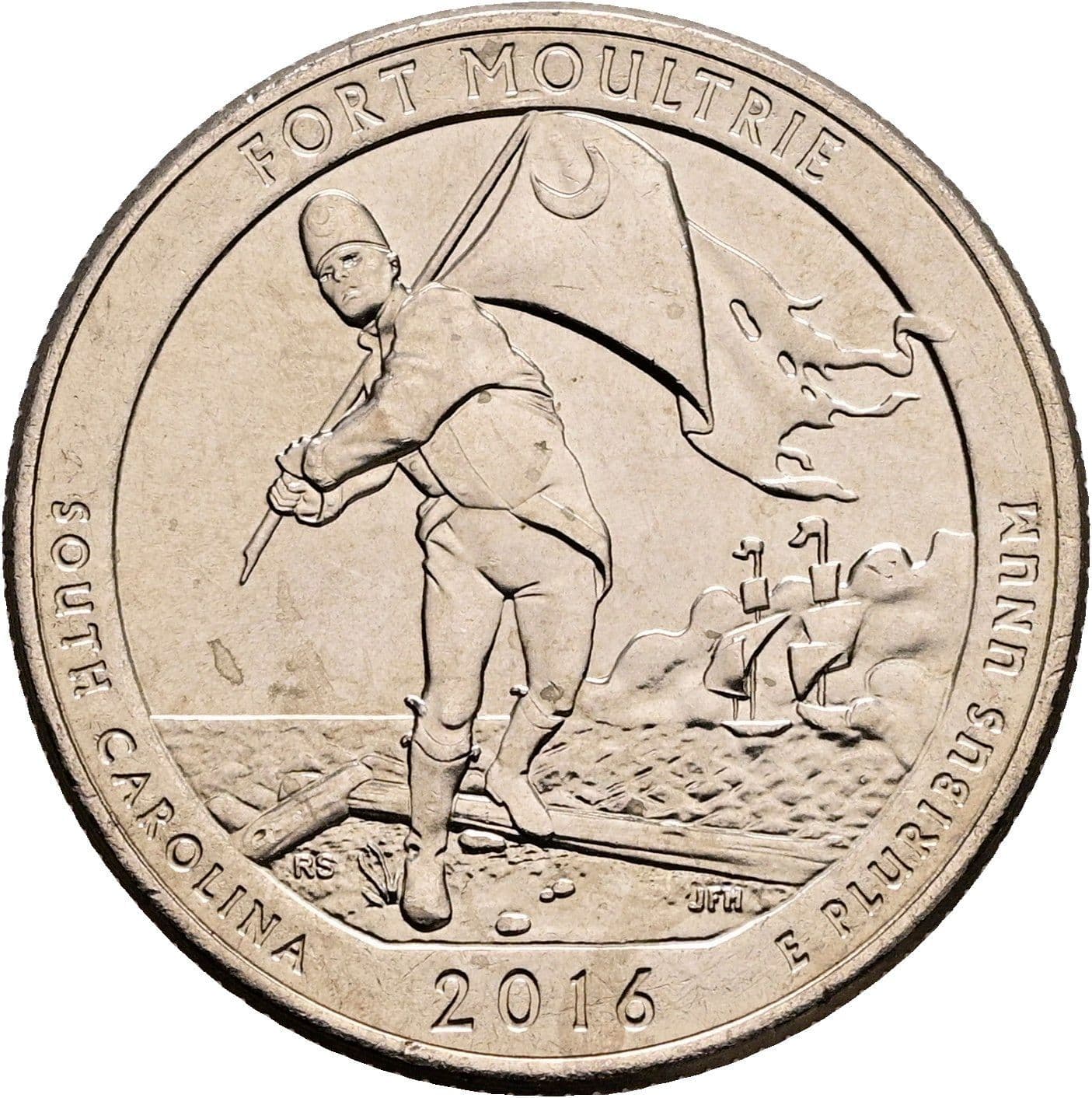 Quarter Dollar 2016 D – Rückseite
