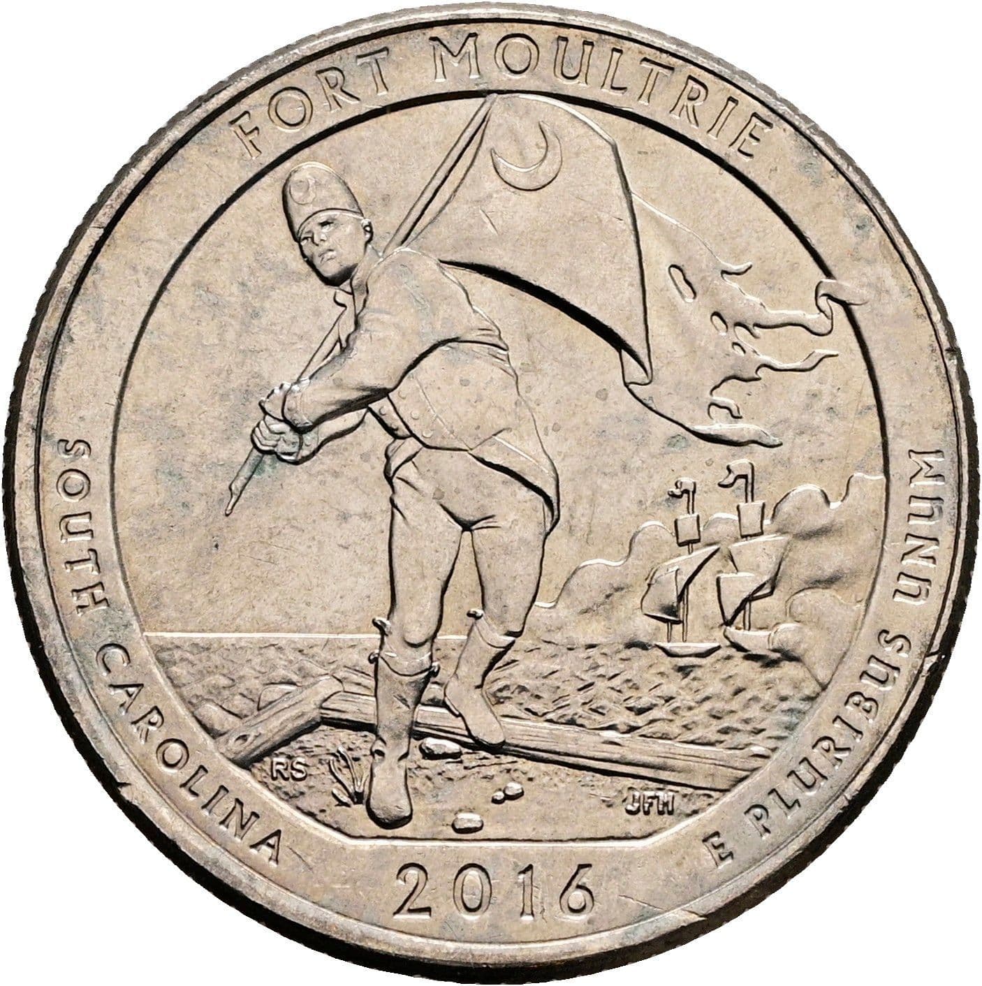 Quarter Dollar 2016 P – Rückseite