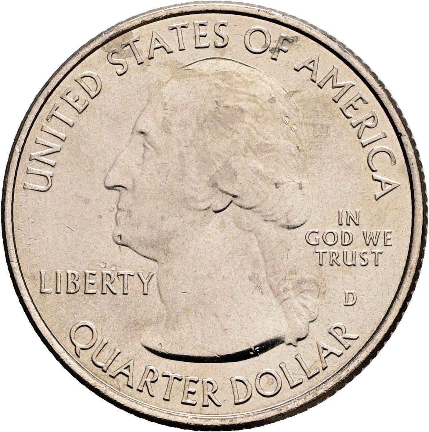 Quarter Dollar 2017 D – Vorderseite
