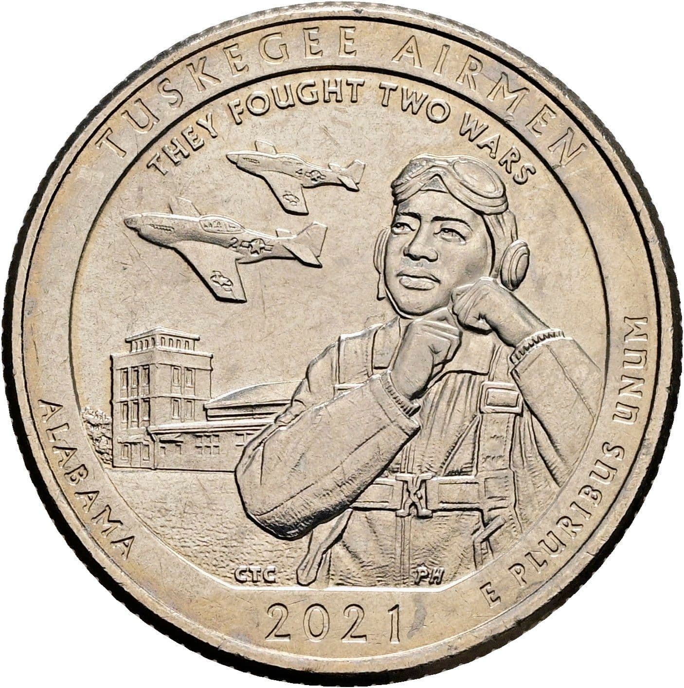 Quarter Dollar 2021 P – Rückseite
