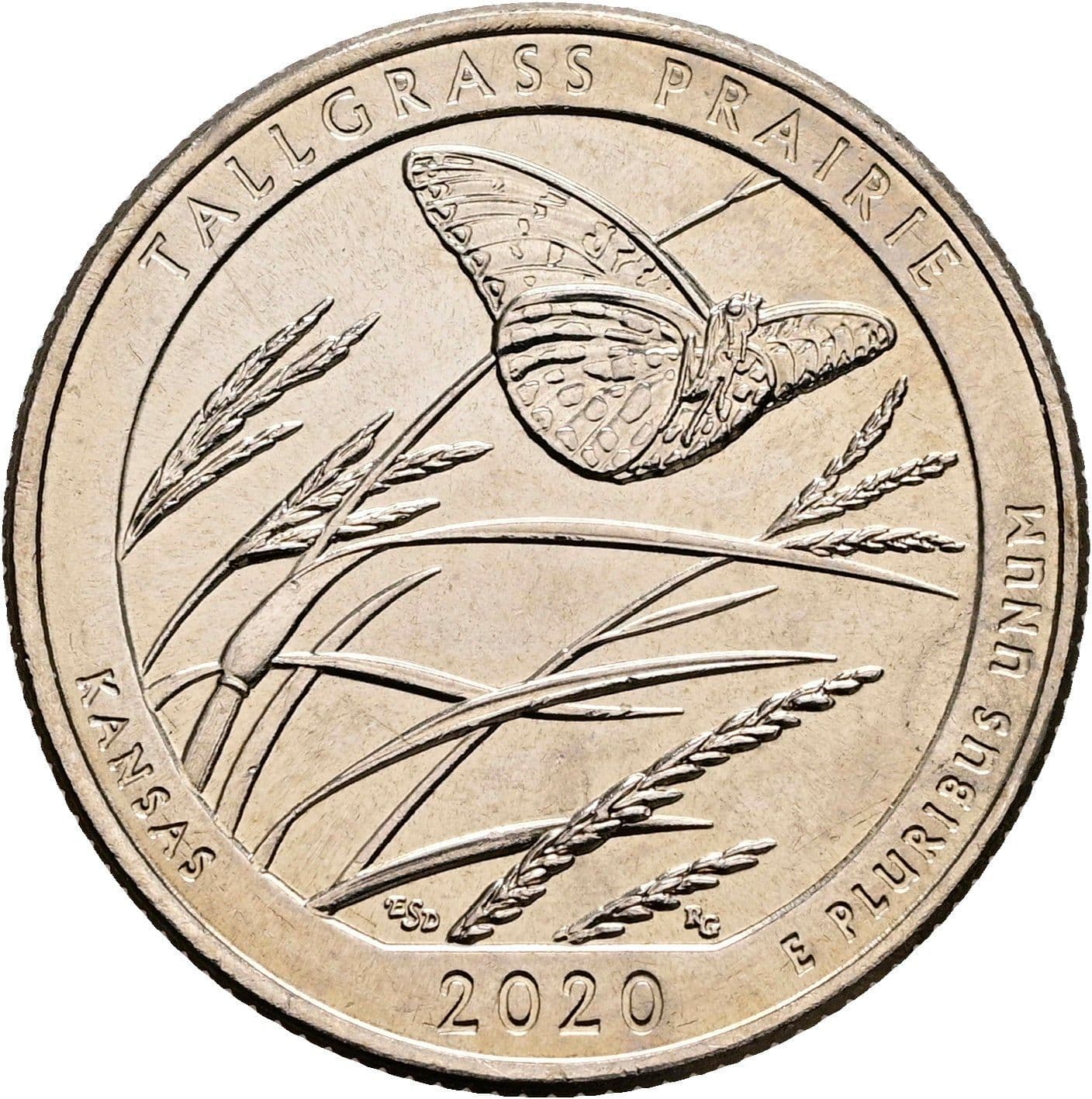 Quarter Dollar 2020 D – Rückseite