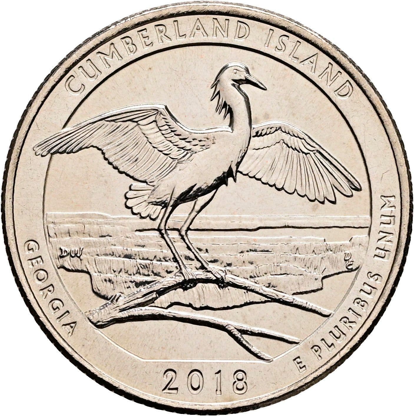 Quarter Dollar 2018 D – Rückseite