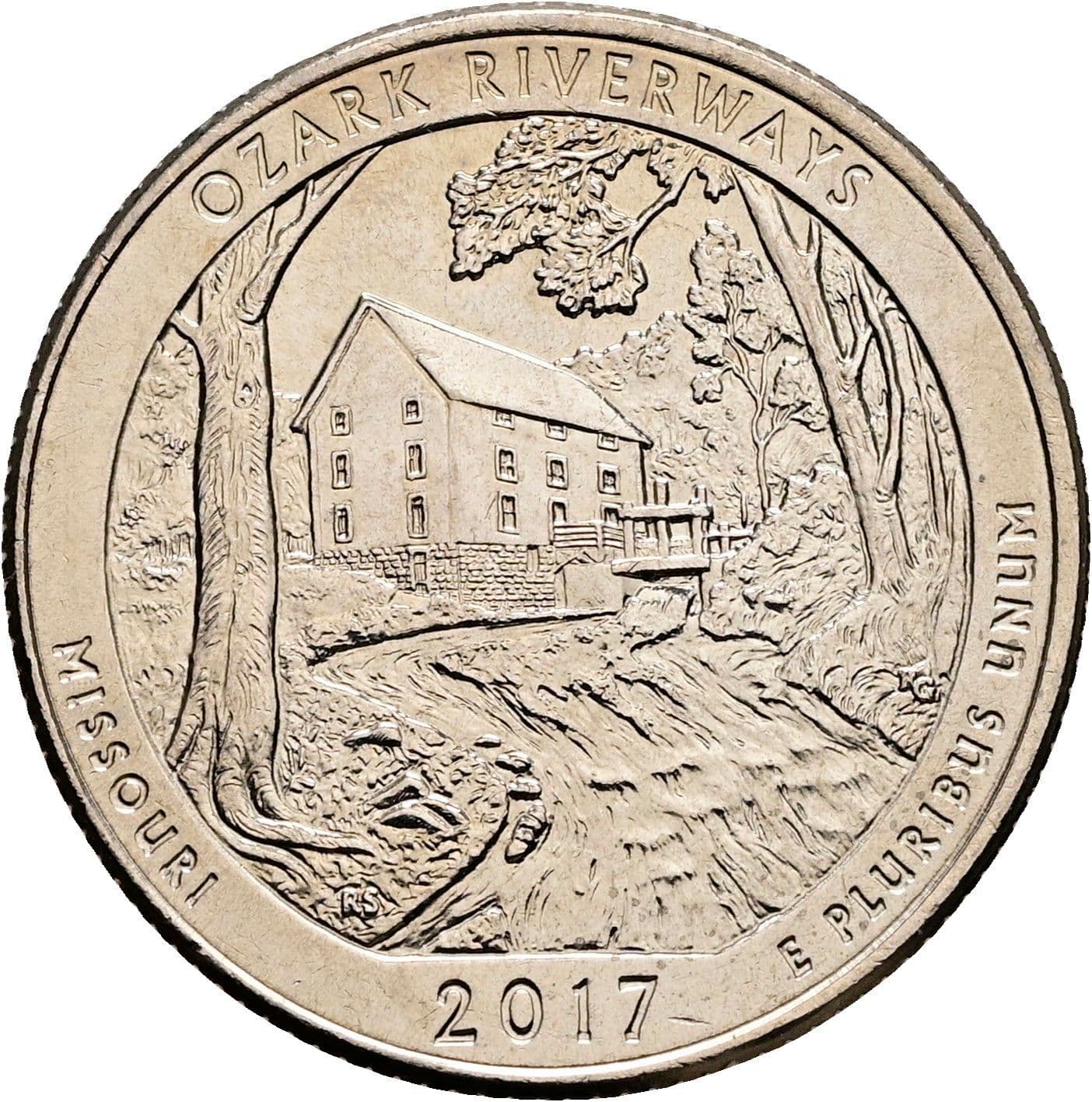 Quarter Dollar 2017 D – Rückseite