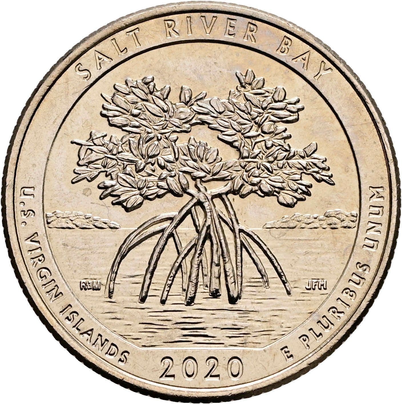 Quarter Dollar 2020 D – Rückseite