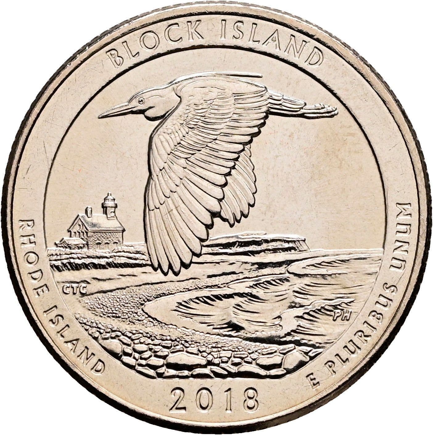 Quarter Dollar 2018 D – Rückseite