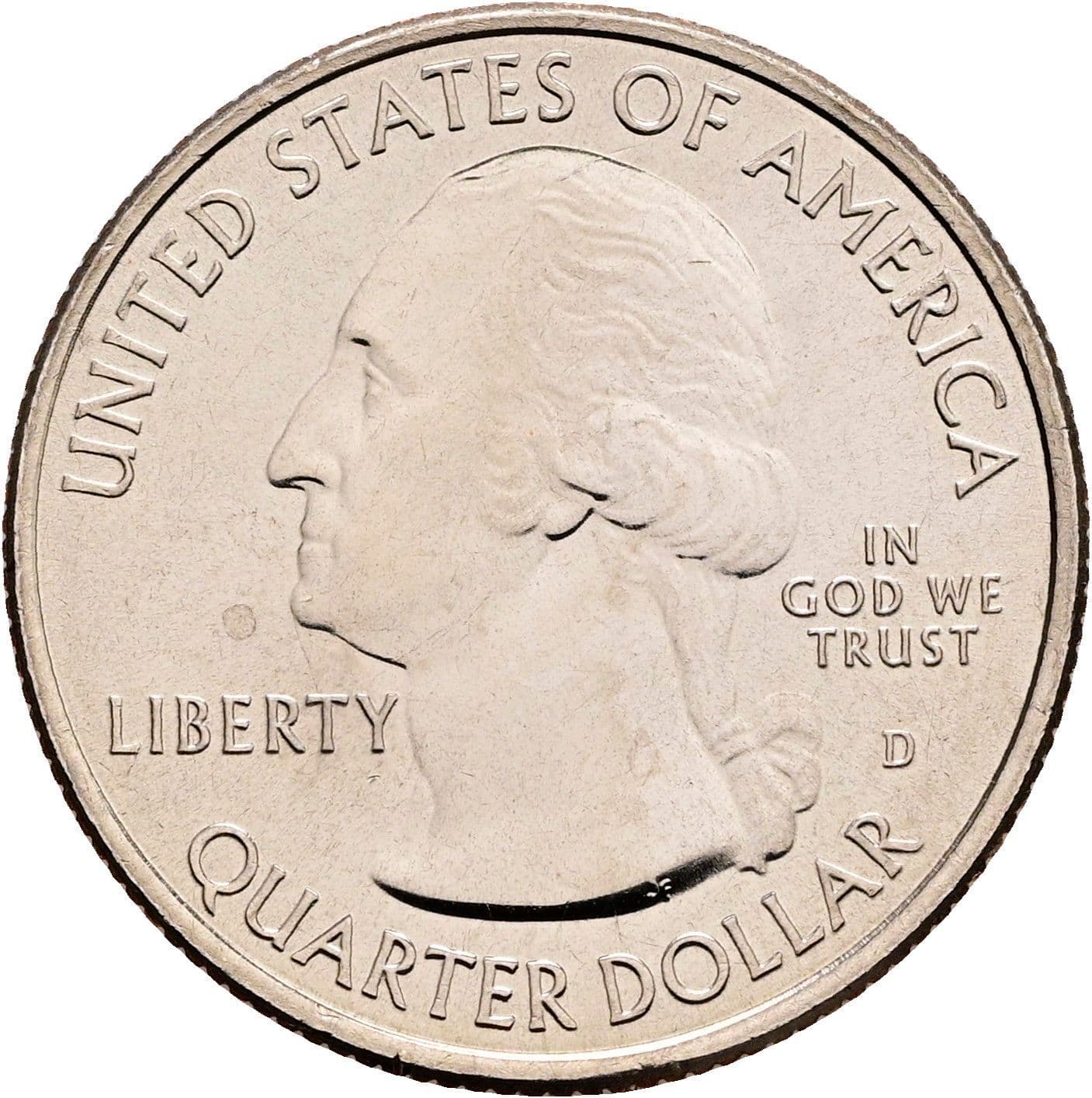 Quarter Dollar 2019 D – Vorderseite
